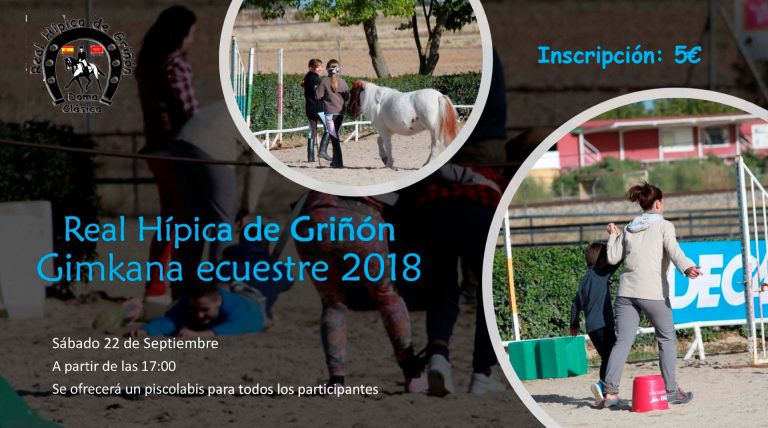 Gimkana el 22 de septiembre de 2018