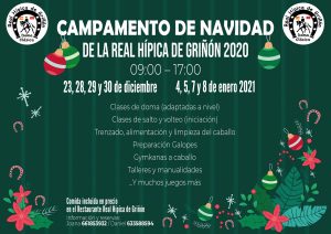 Campamento ecuestre de Navidad 2020-2021