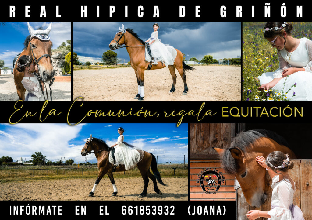 Regala equitación en la Comunión